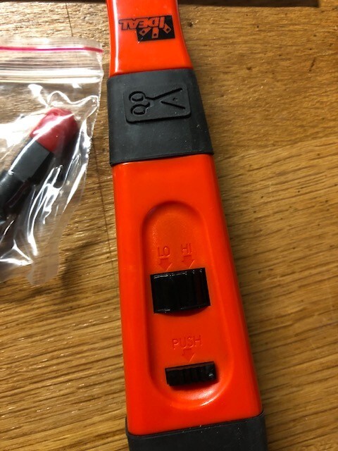Ideal Punchmaster II Non Impact Punch down tool Turn Lock Style