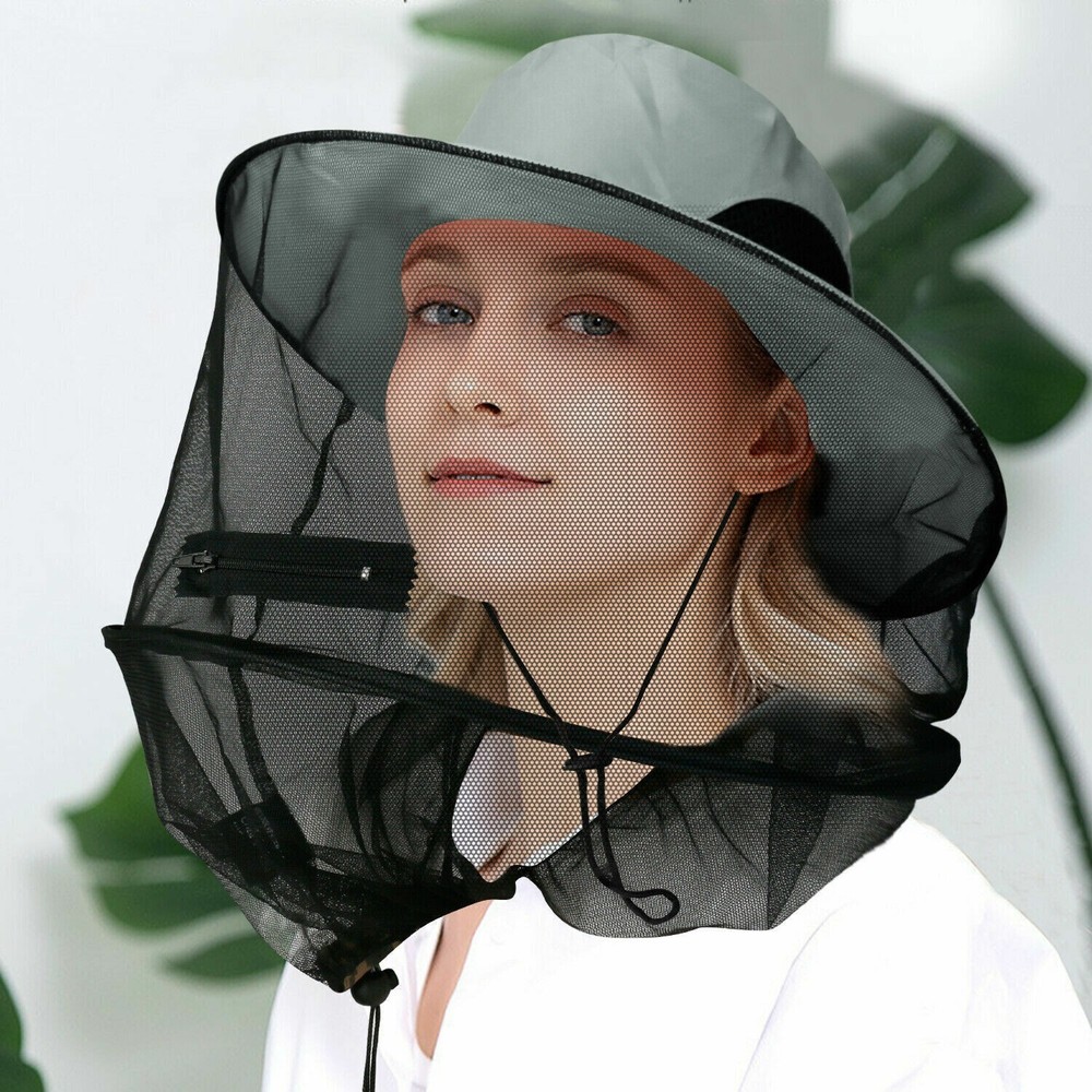 Bug Proof Sun Hat - Breathable Mesh with Face Net for Mosquito/Bee Protection US