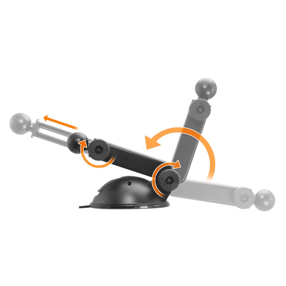 iBOLT TabDock Suction Cup Extender -Holder /Mount for Your Windshield , Dashboar