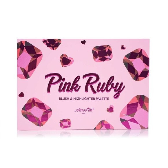AmorUs Pink Ruby Blush & Highlighter Palette ~ BRAND NEW!!!