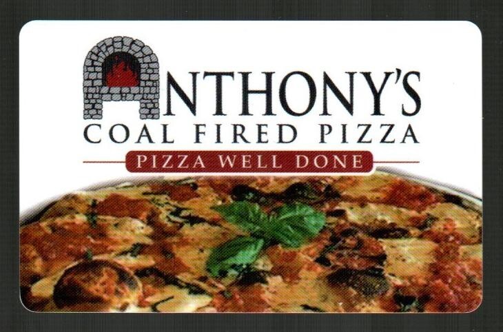 ANTHONY'S COAL FIRED PIZZA Collectible Gift Card ( $0 )