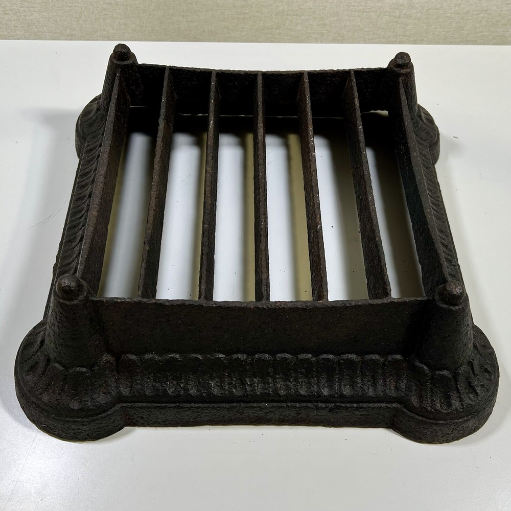 Vintage antique cast iron boot scraper