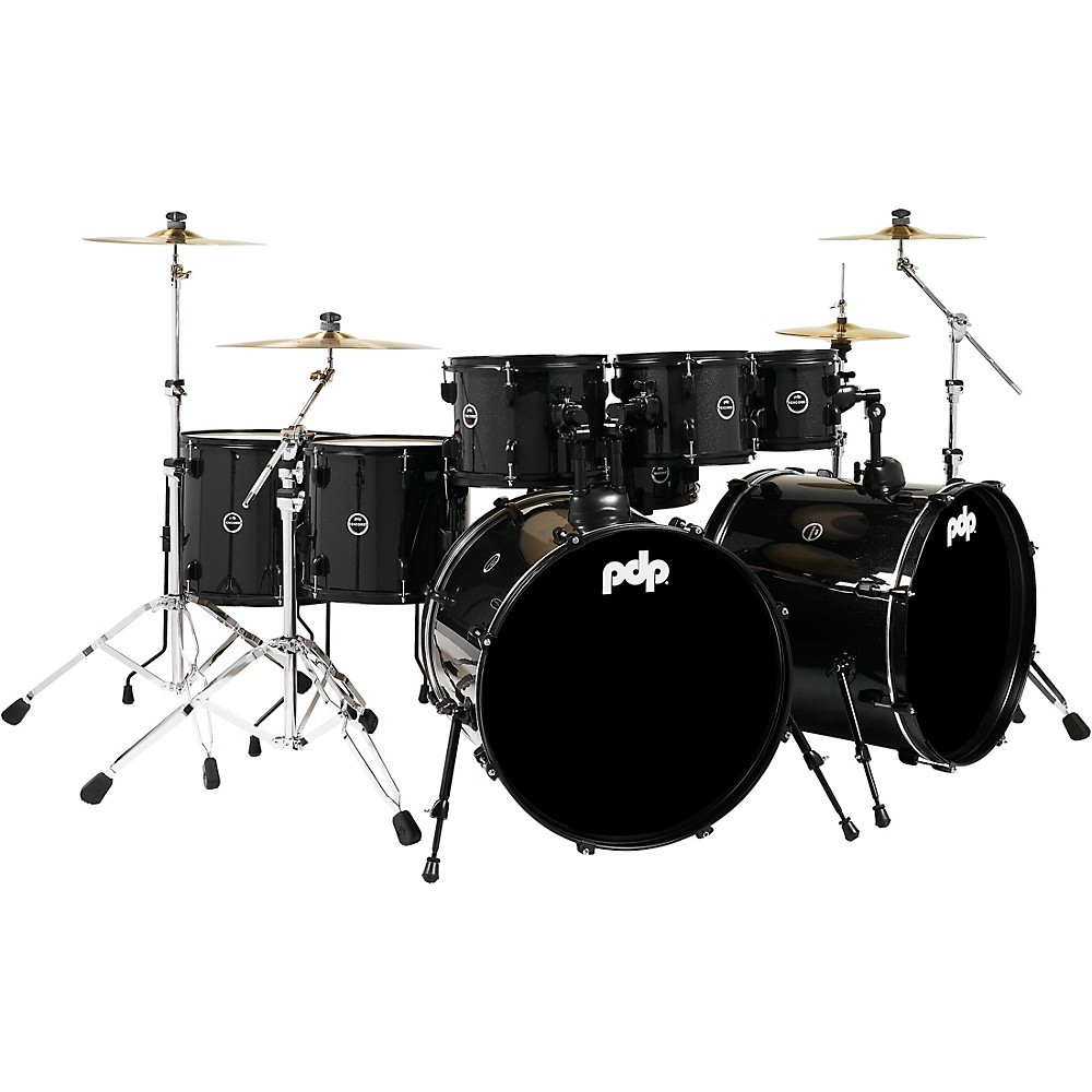 PDP by DW Encore 8-Piece Shell Pack Black Onyx