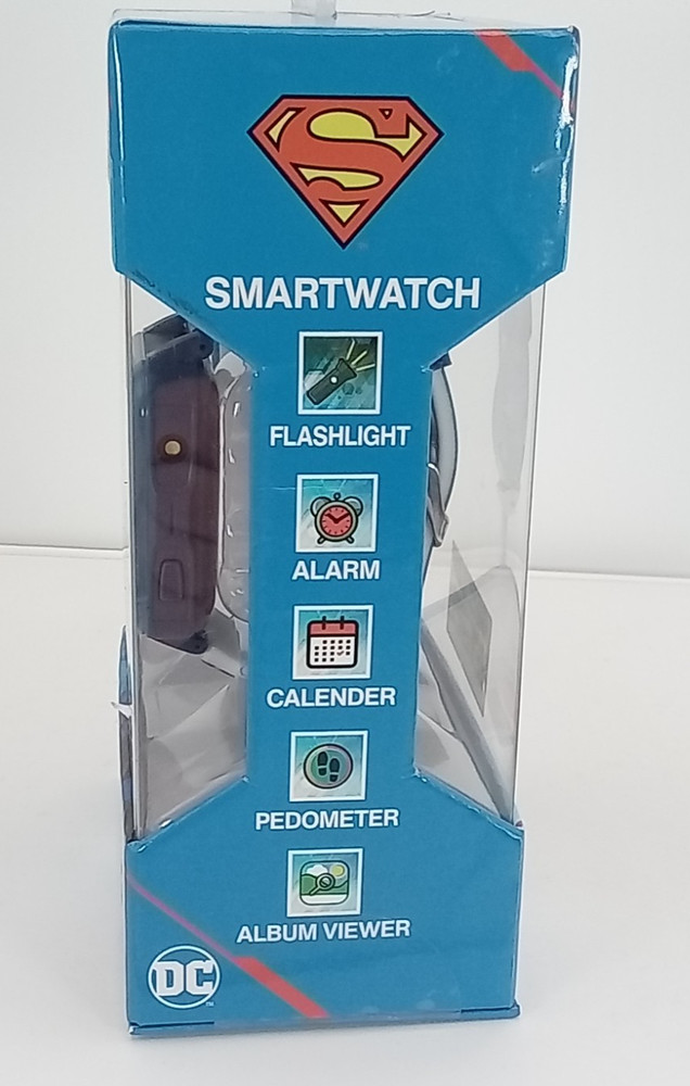DC Superman Interactive Touch Screen Smartwatch New Sealed Box