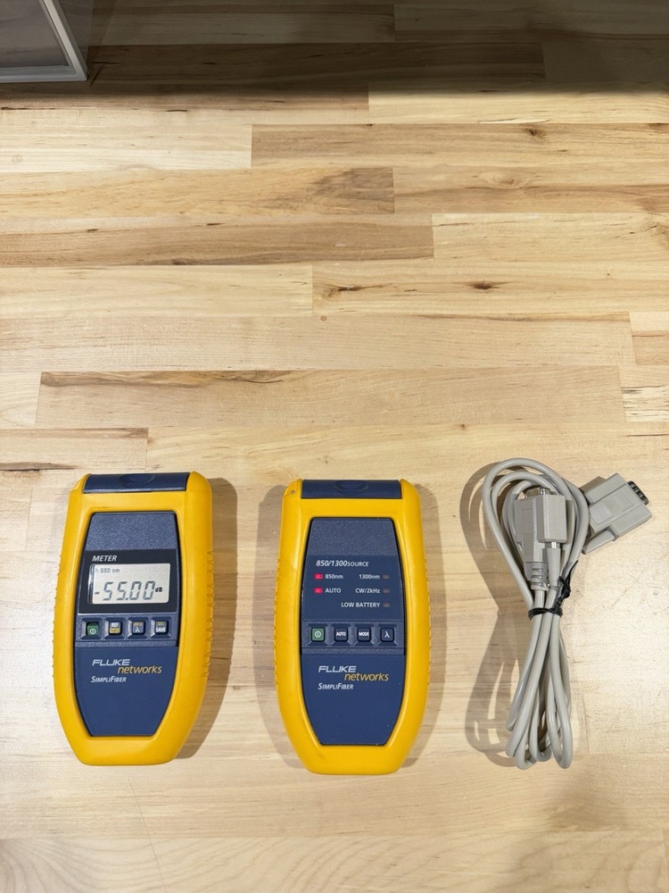 FLUKE 2956-4011 SIMPLIFIBER NETWORKS TESTER (SHIPS FAST) TESTED