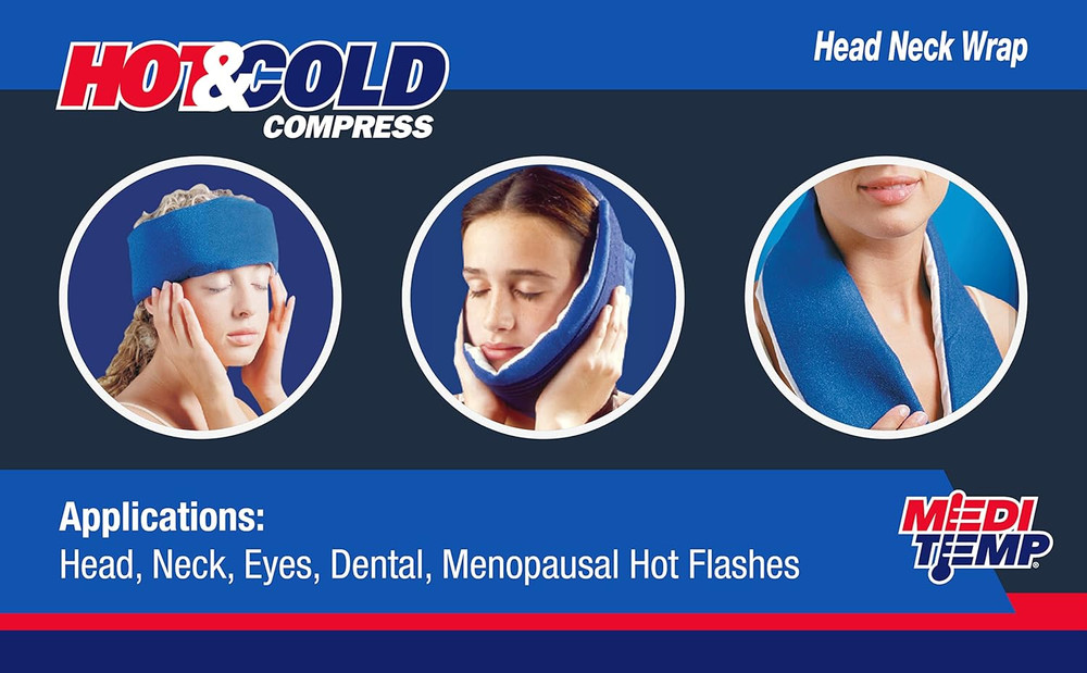 Head-Neck Hot & Cold Reusable Compress Pad 1 Ea