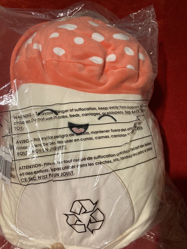 squishmallows malcom mushroom backpack