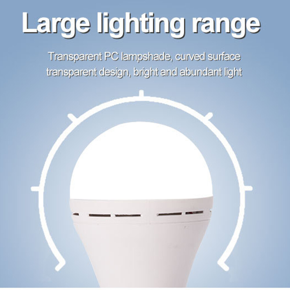 8-20Pack Rechargeable Emergency Light Bulb 60W Equivalent 1200mAh Battery Backup