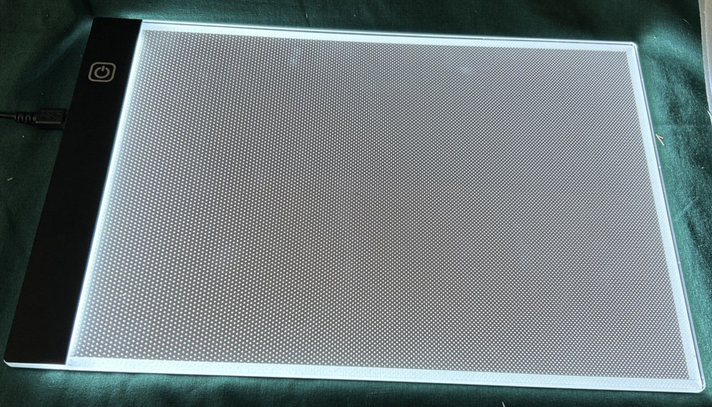 A4-1 Copy Board Tracing Light Pad Tablet Sketching With 3 Brightness Settings