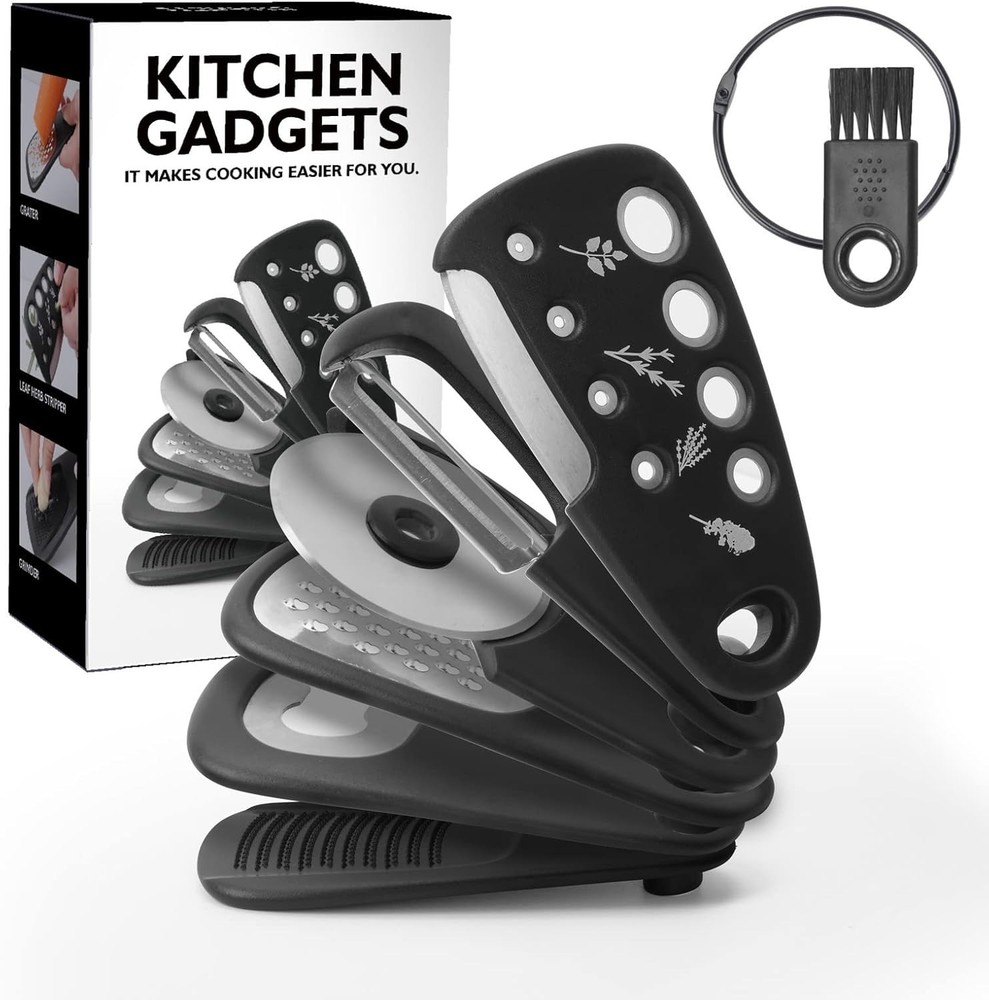 Kitchen Gadgets Set 6 Pieces, Space Saving Cooking Tools Kitchen Accessories-Gar