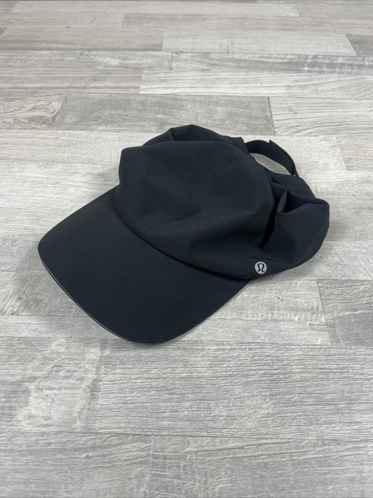 Lululemon Hat Adjustable Breathable Black Baseball Cap