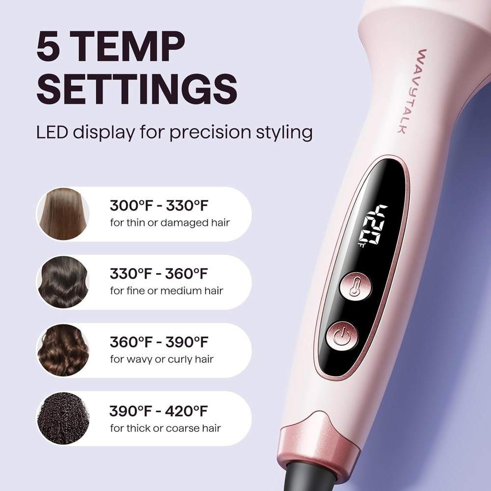 Pink Thermal Brush for Blowout Look=