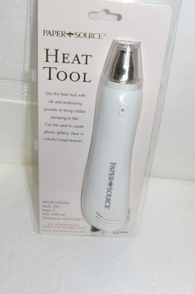 Paper Source Heat Tool Embossing Scrapbooking Crafts NEW $23.95