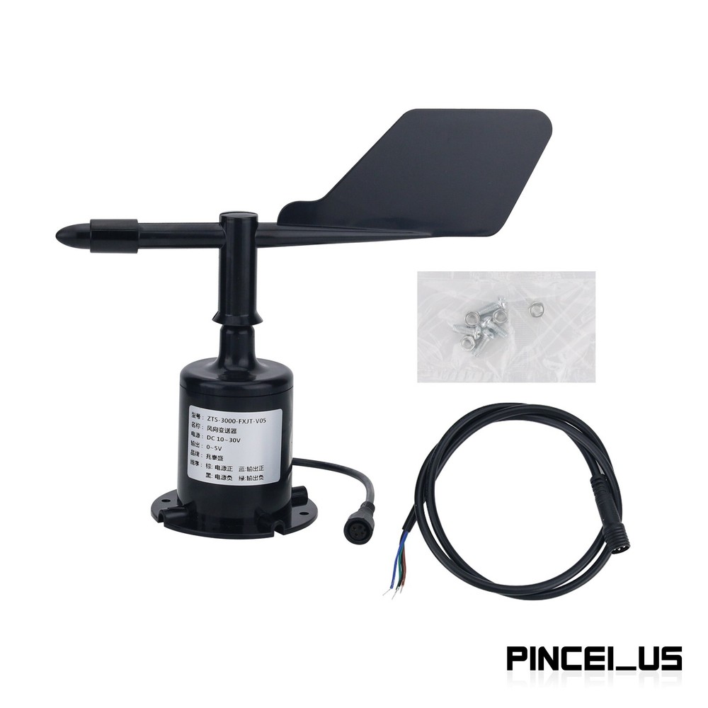 Wind Direction Sensor 8-Direction Wind Direction Transmitter with 0-5V Output