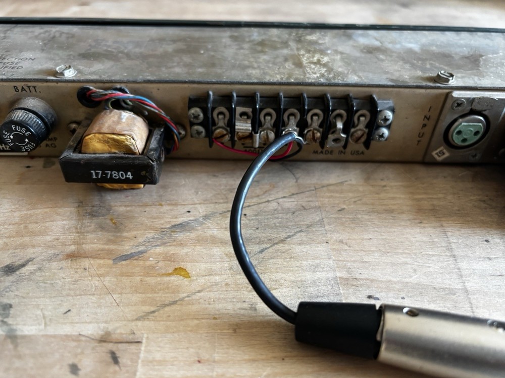Altec 1589B Vintage Microphone Preamp