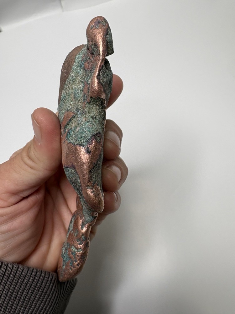 Pure Solid Native Michigan Float Copper Mineral Display Specimen Upper Peninsula
