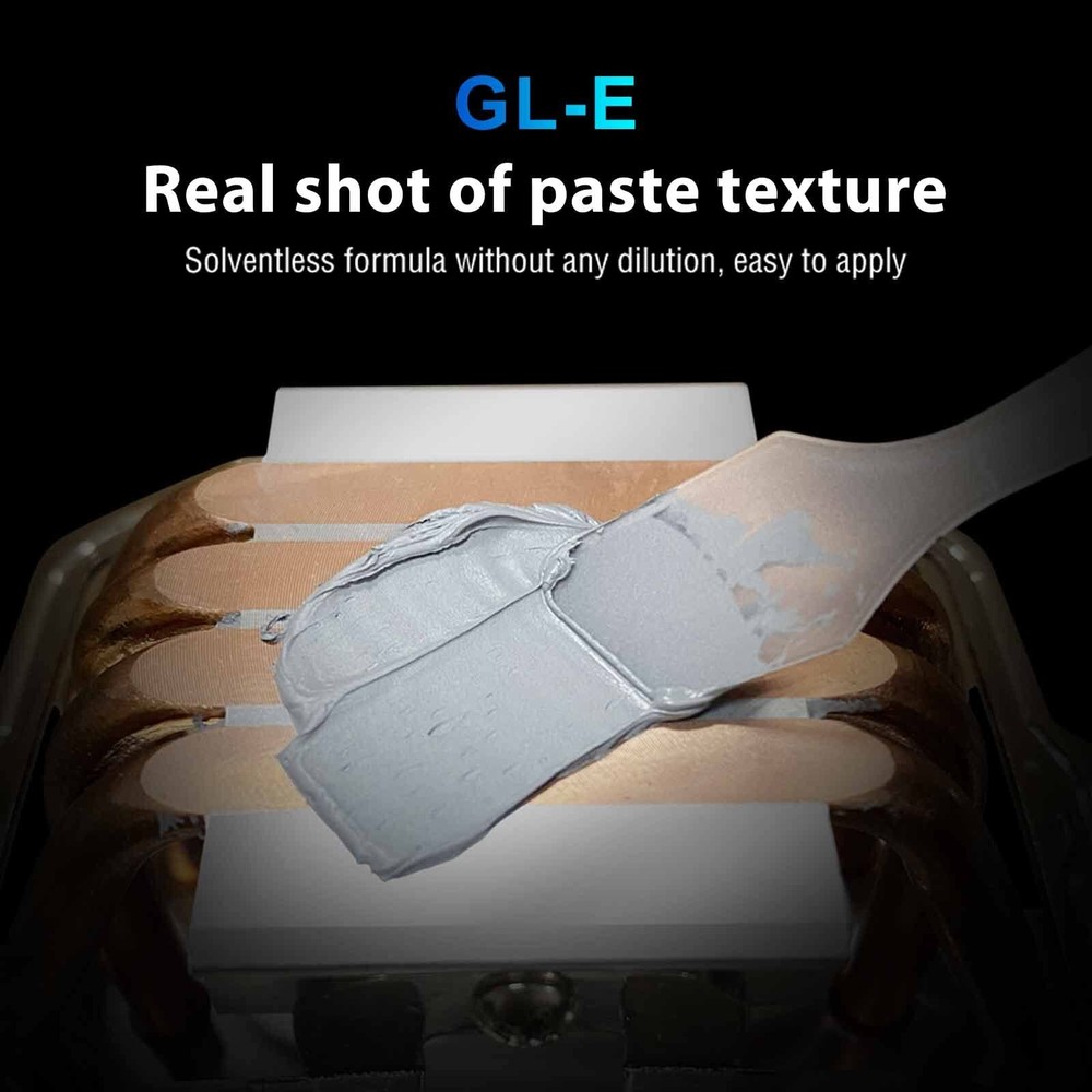 GLE 80g Thermal Paste Heatsink Paste CPU Compound Heat Conductive Grease for ...