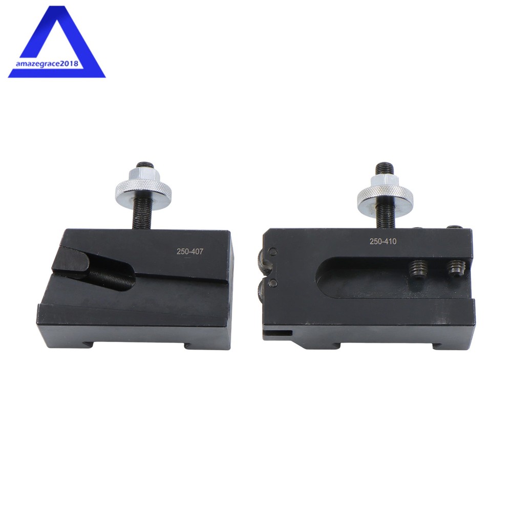 Wedge Type 444 CA Quick Change Tool Post Set 6 PCS for 14" - 20" Lathe Swing
