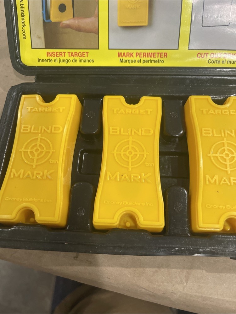Blind Mark Drywall Electrical Box Locating Tool Kit (4-Pieces) Crorey Builders