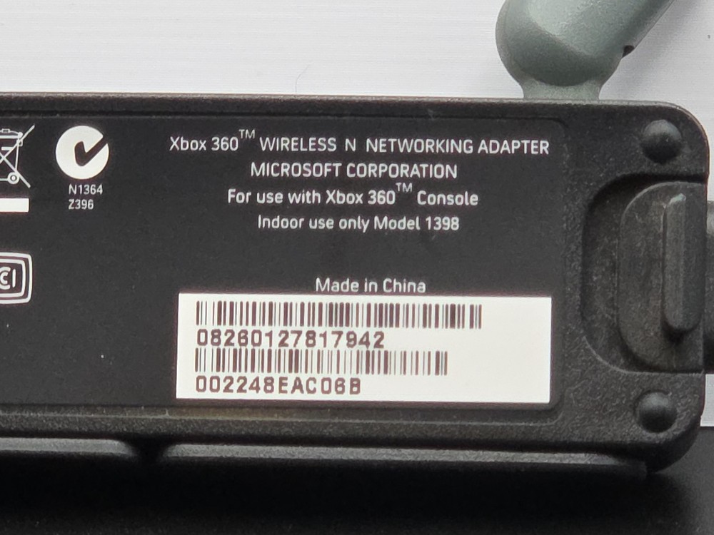 Official Microsoft Xbox 360 Wireless N Networking Adapter