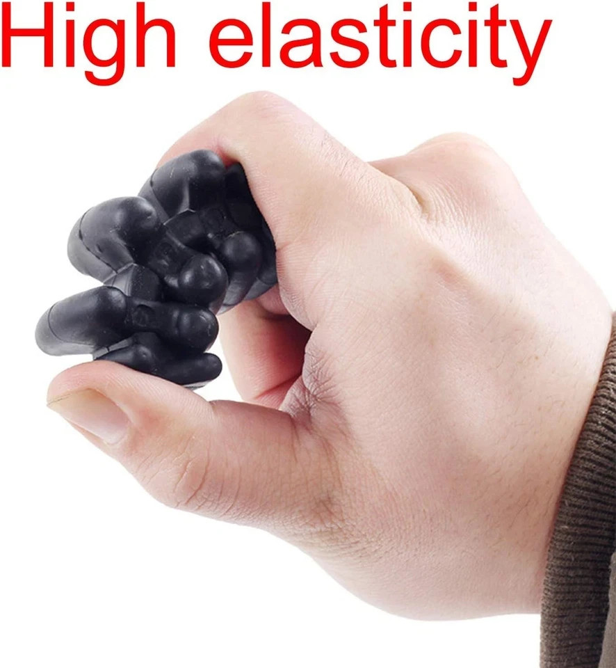 2 pcs Compound Bow Limb Dampeners Archery Stabilizer Silencers Black