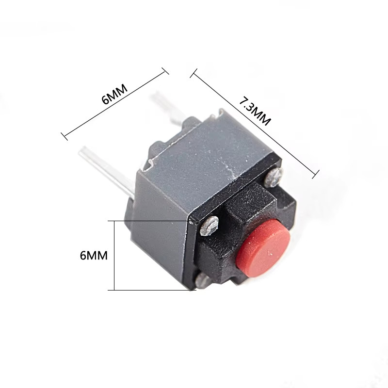10Pcs Kailh Mute Button Silent Switch Wireless Mouse Button Micro Switch 6*6*7.3
