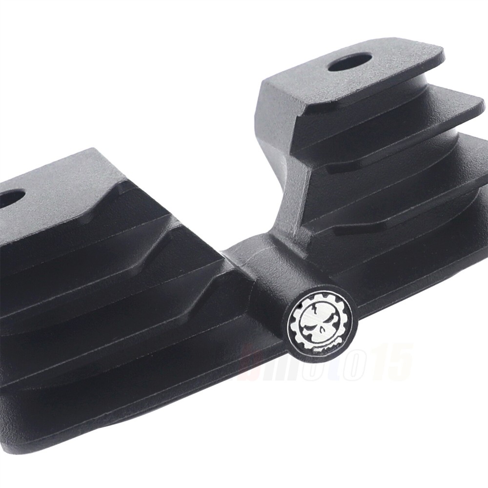 Black Headbolt Bridge Spark Plug Cover Shape-matched For Softail Dyna Touring