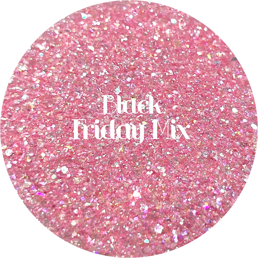 Premium Polyester Glitter - Pink Opal Mix