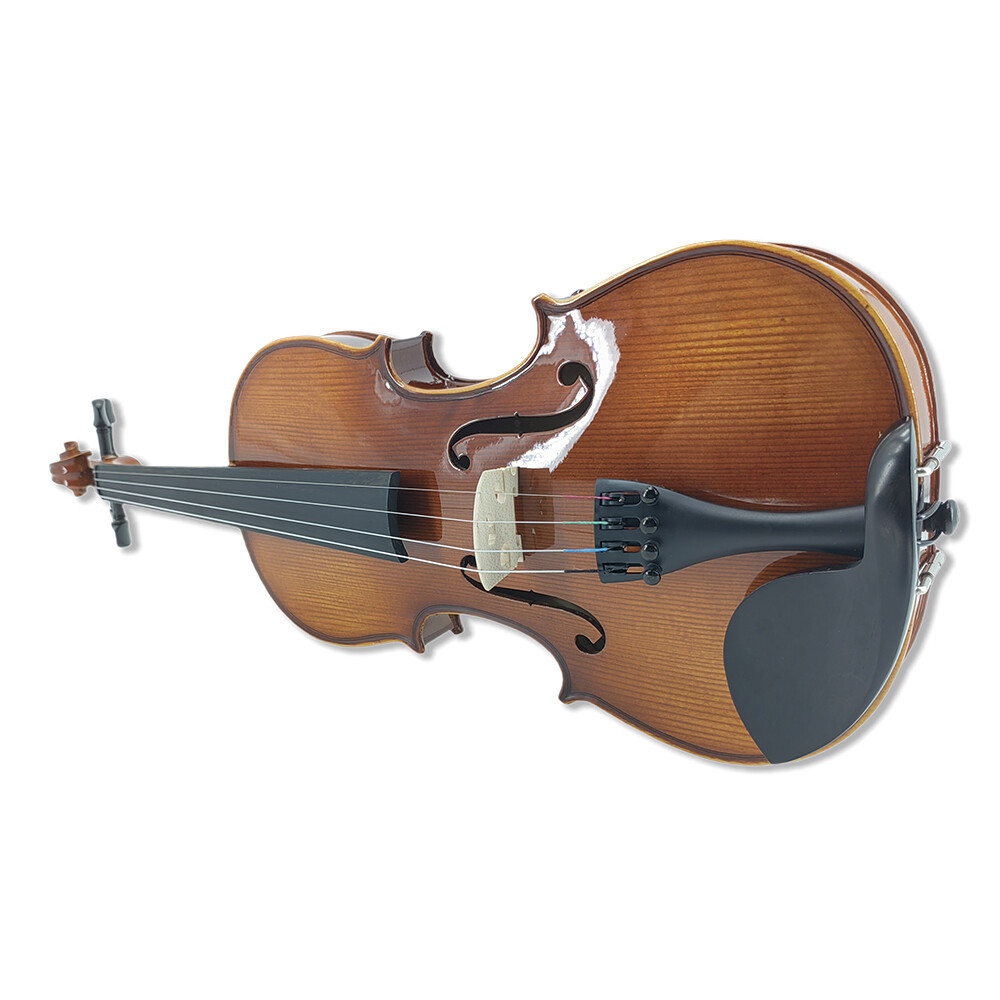 4 String 4/4 Violin Solid Wood Ebony Fittings Accessory Professional Lerners