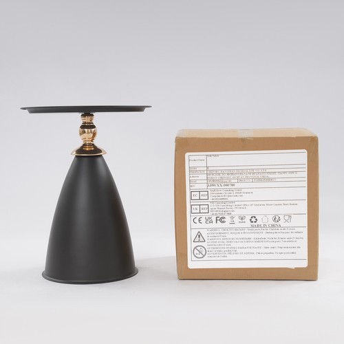 Black Small Round Side Table Side Table for Small Spaces, Modern Couch End Table