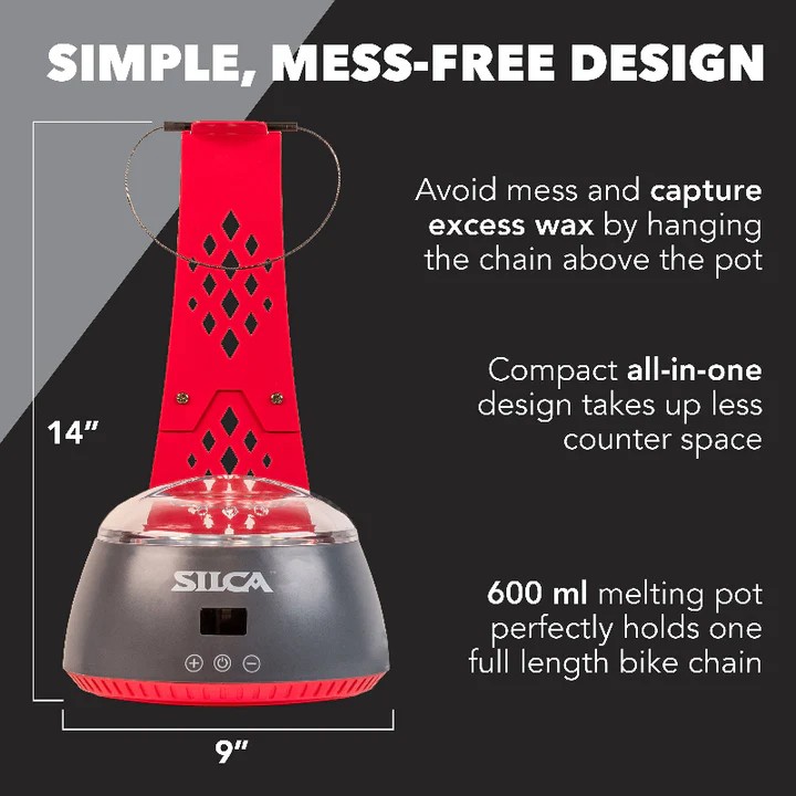 Silca Chain Waxing System- Red