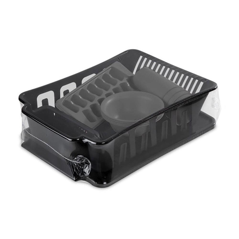 (2 pack 12 Piece Kitchen Set Includes Sinkset Bowls Tumblers Ice Cube Trays