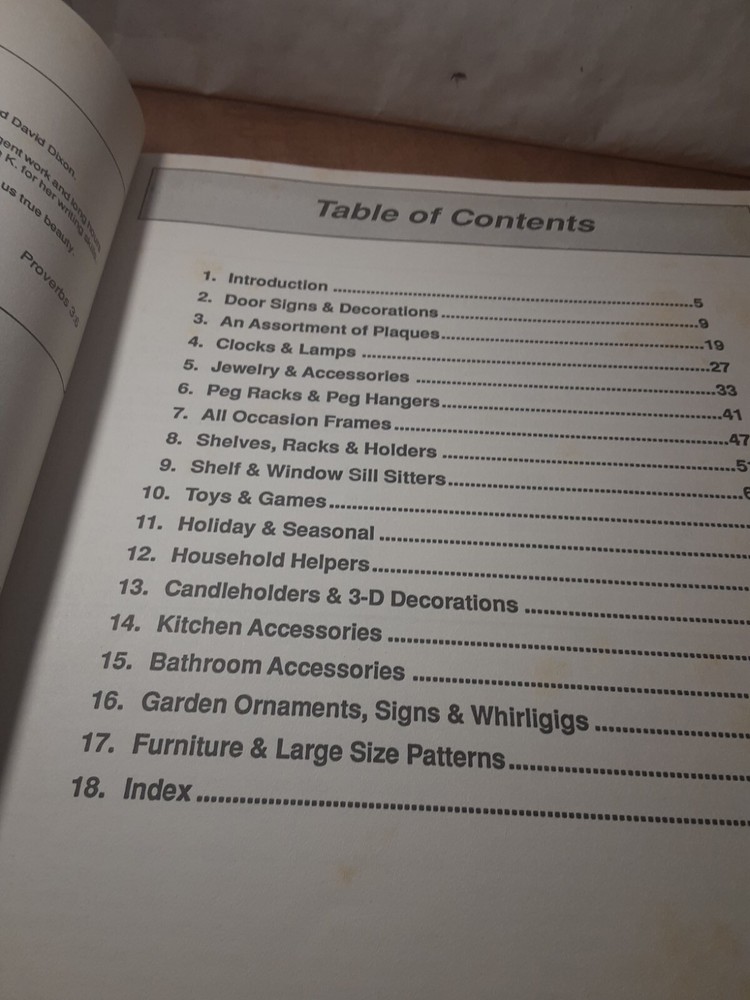 347 Woodworking Patterns 1992 Paperback Book