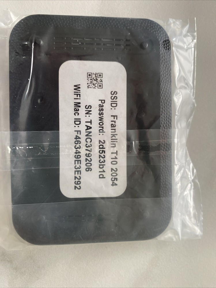 Franklin T10 256GB Mobile Hotspot - Black