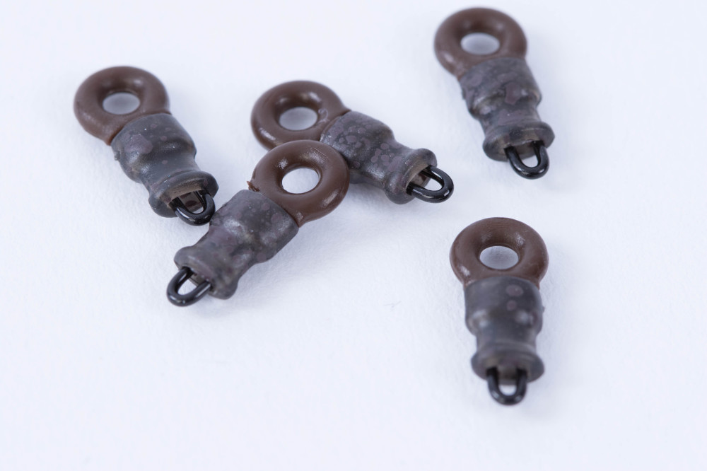 Korum Camo Running Rig Clips - All Sizes