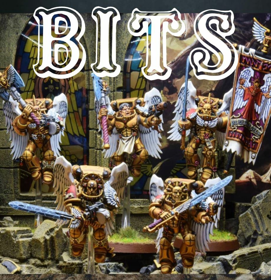 Warhammer 40k Space Marines Blood Angels Sanguinary Guard Bits Bitz OOP