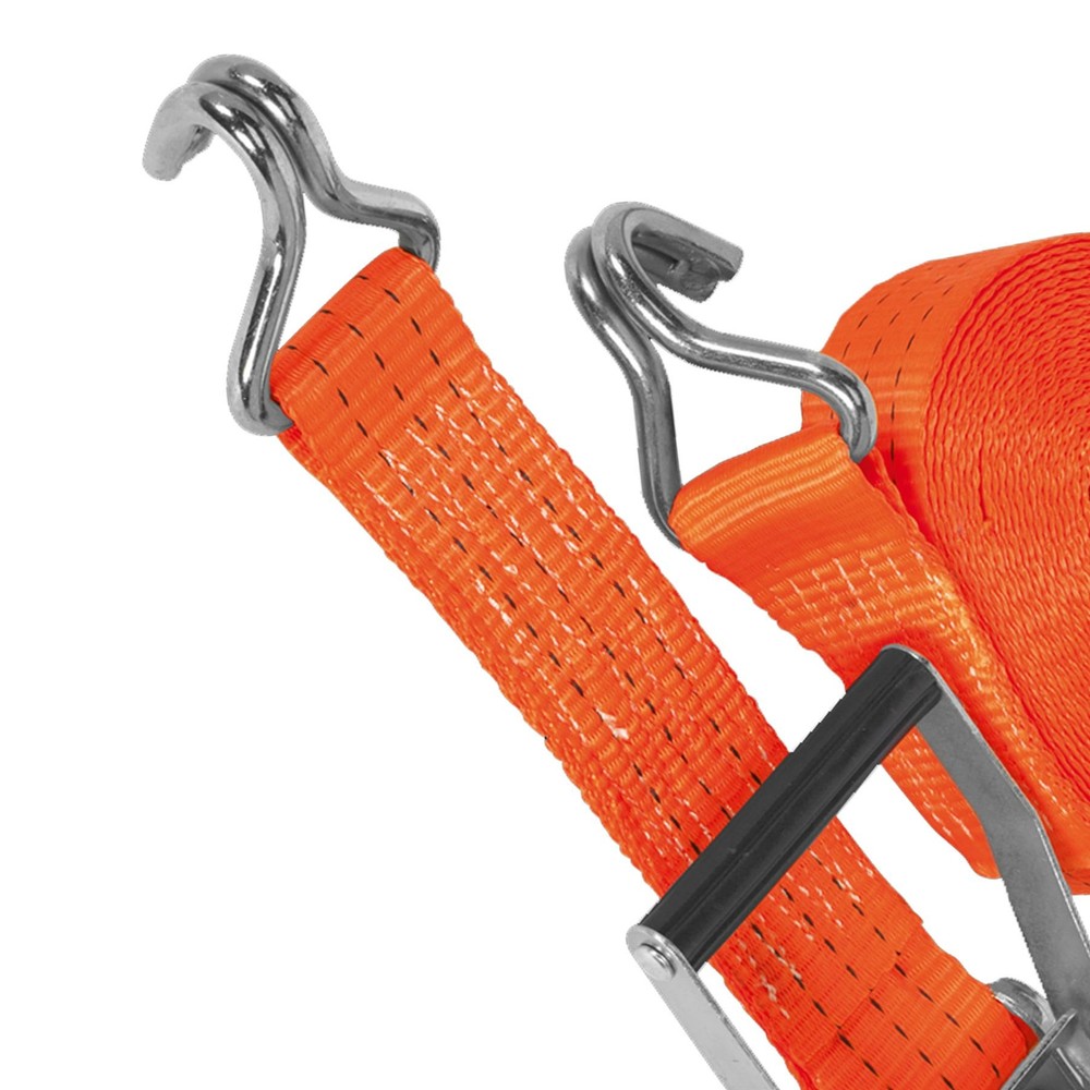 Ratchet Tie Down 50mm x 6m Polyester Webbing 3000kg Breaking Strength