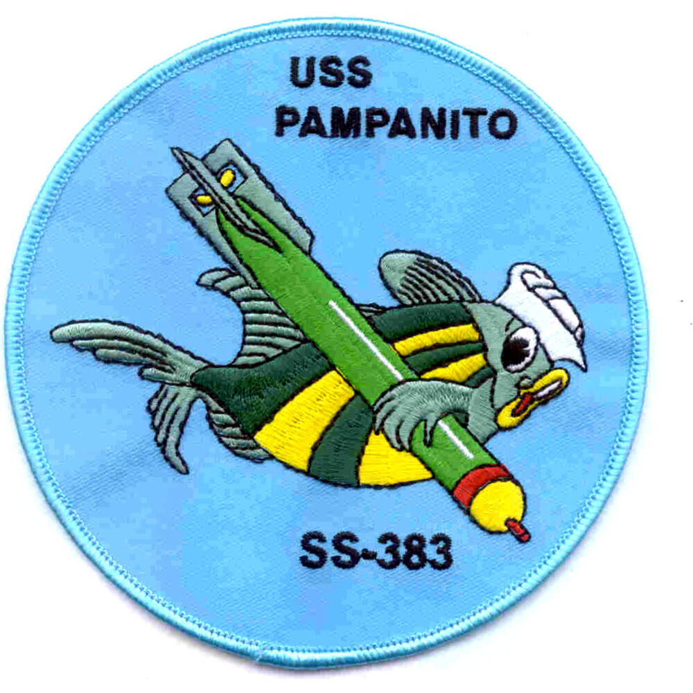 SS-383 USS Pampanito Patch - Version A