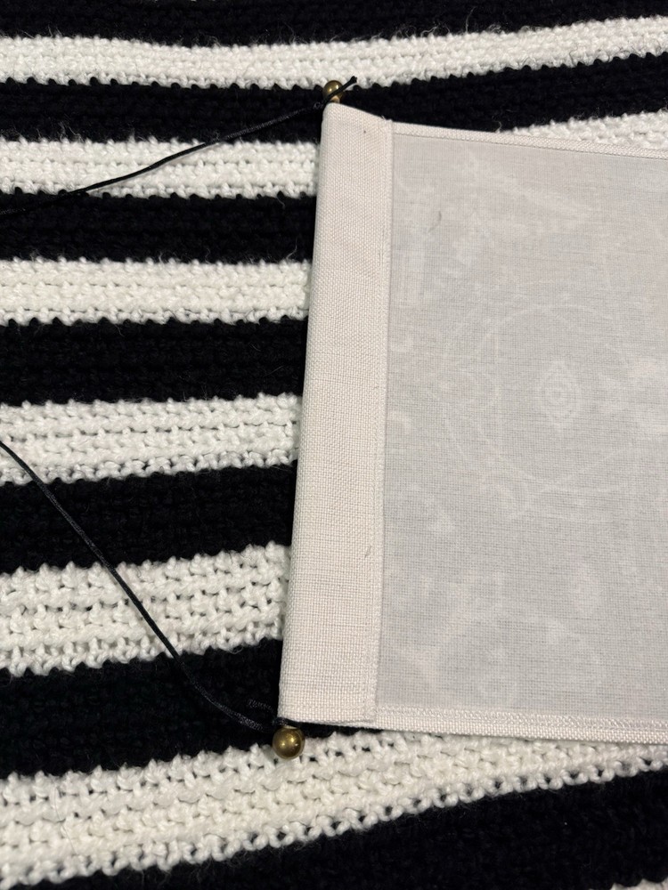 Canvas Scroll Moth Occult Moon Skulls Halloween Witch