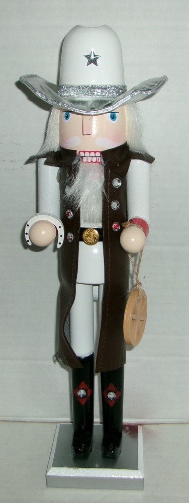 CHRISTMAS NUTCRACKER ~ 16" ~ COWBOY