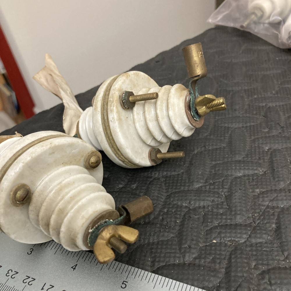 Large Feedthru Insulator For Antenna 1 Piece