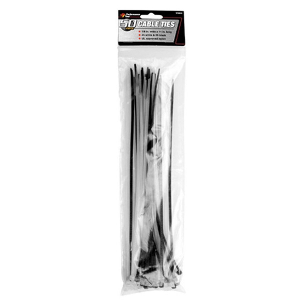Performance Tool 50PC 11" Cable Ties W2903