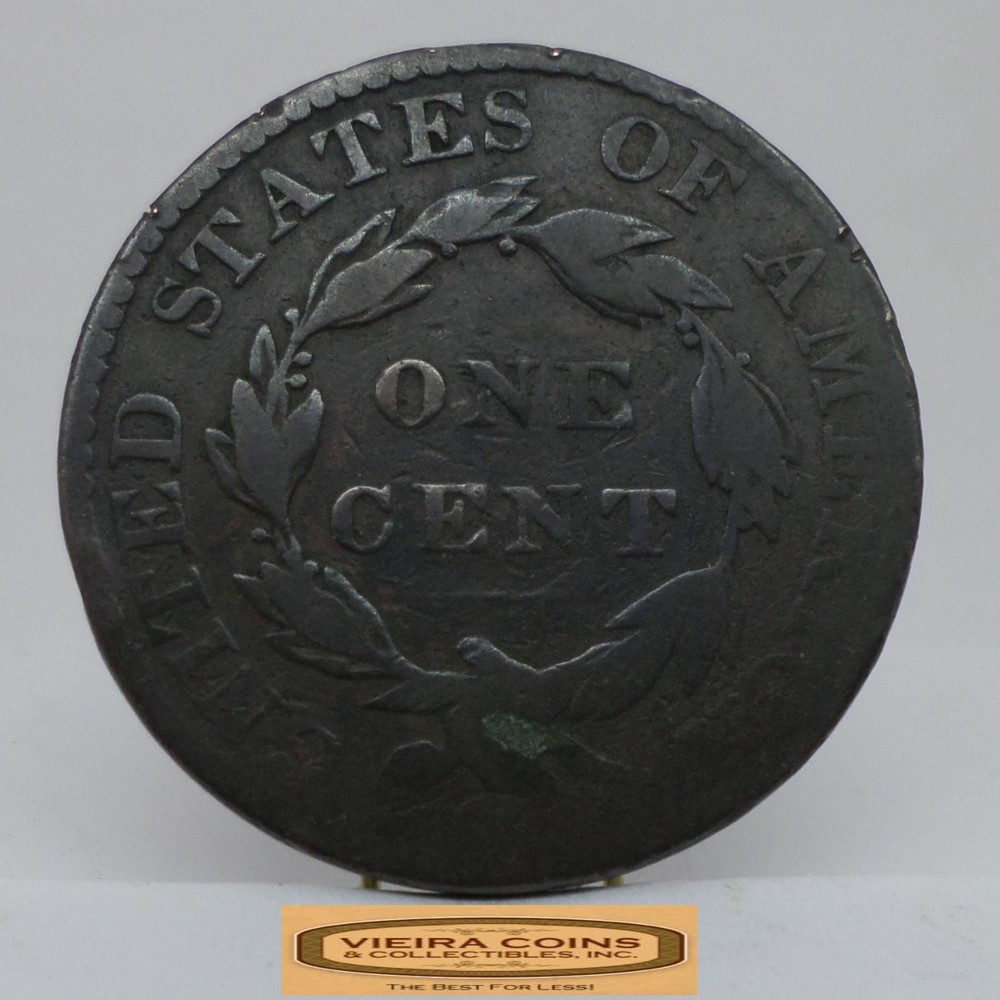 1824 Coronet Head Large Cent - #C53822NQ