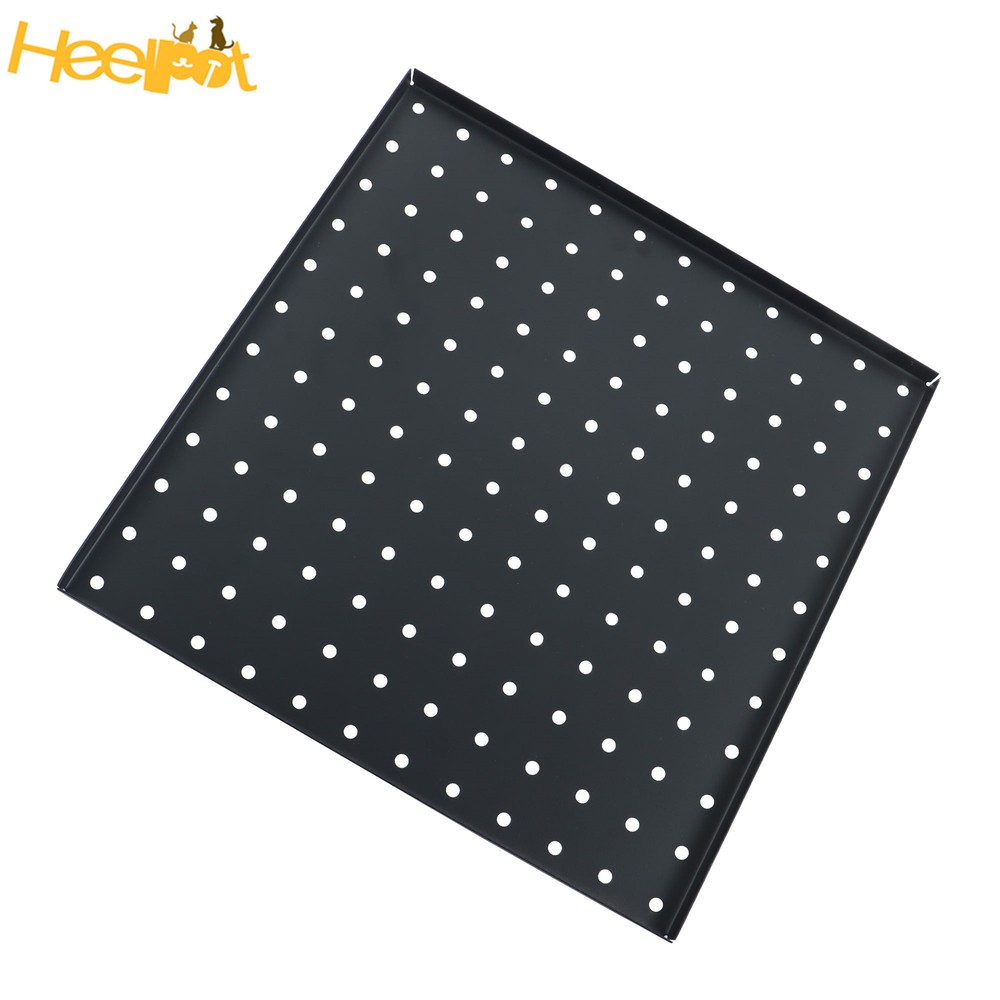 4 Pcs 12"×12" Square Metal Pegboard Panel Wall Organizer Panel Storage Hanger