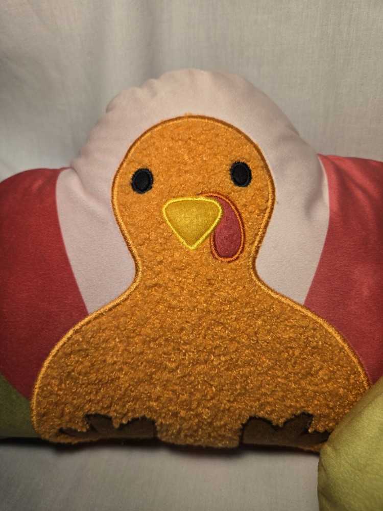 2 Pc Mercurial Turkey Pillow