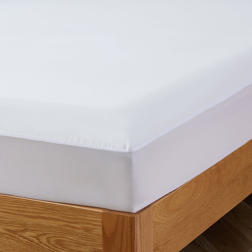 Cooling Waterproof Fitted Mattress Protector Stretchable Sidewalls Bedding Queen