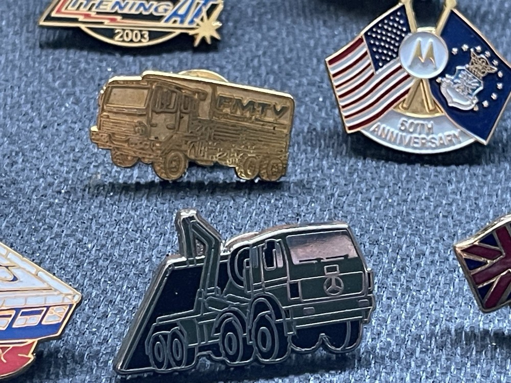 Military Related Lapel Pin Lot