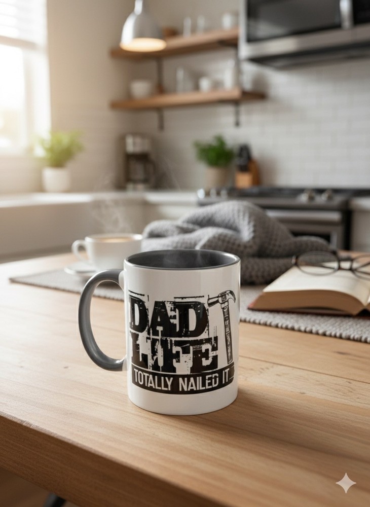 Dad Life: Totally Nailed It Mug
