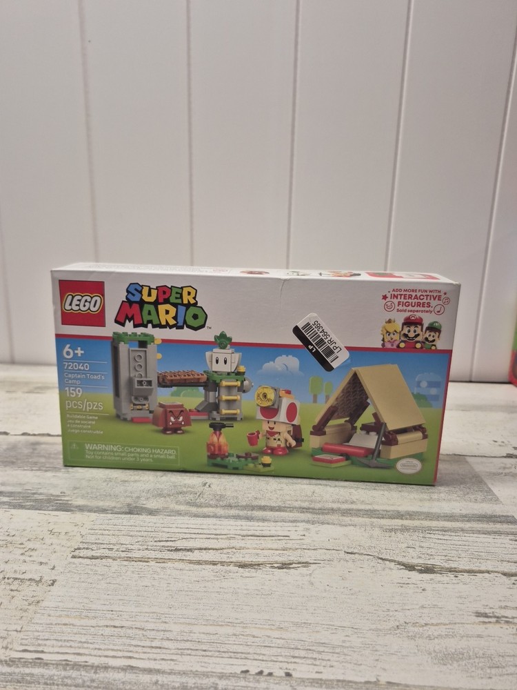 LEGO Super Mario 72040 Captain Toad's Camp  NEW SEALED Interactive Figures