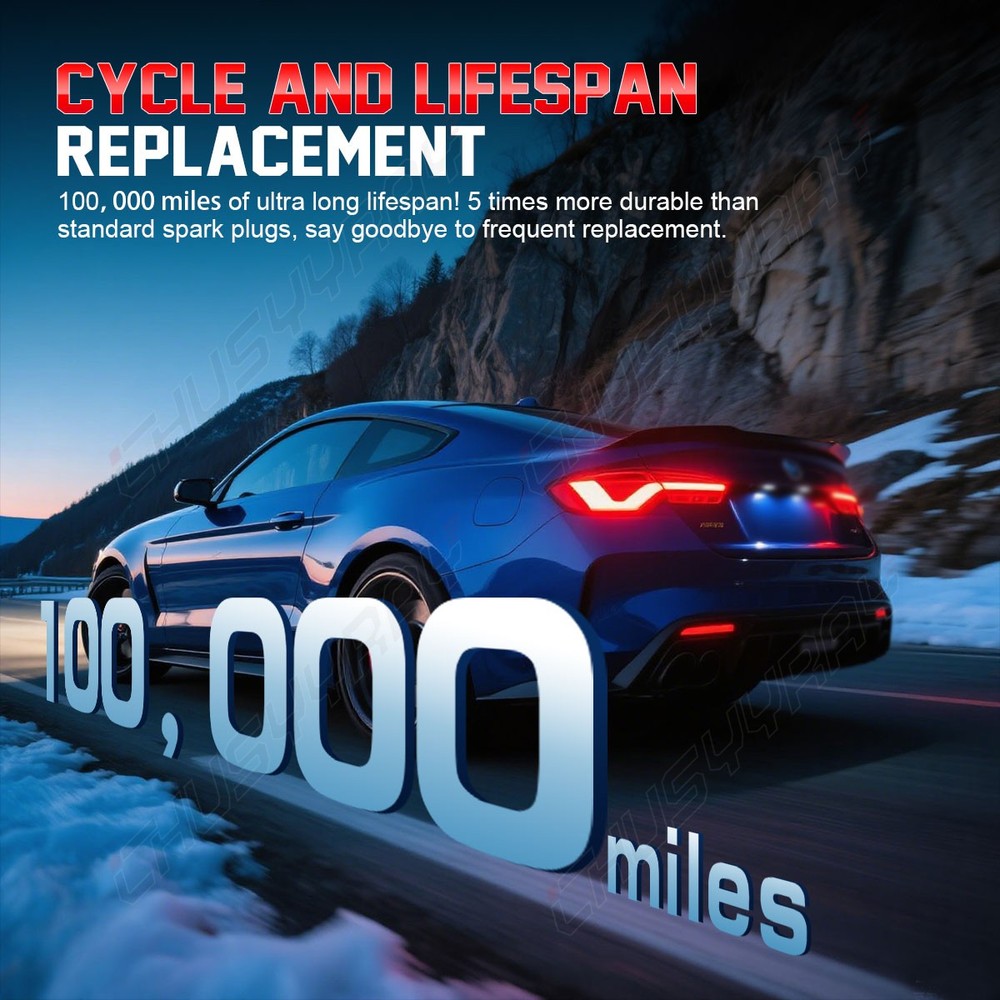 Square Ignition Coil & Spark Plug Wire For Hummer H2 (2003 - 2007)